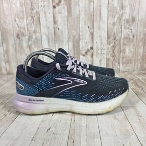 Brooks Glycerin 20 Womens Running Shoes Navy Blue Purple 1203691B499 Size 8.5 B